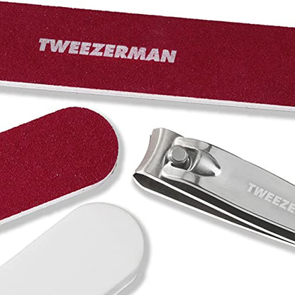 Tweezerman Merry Berry Manicure Set - color: Merry Berry