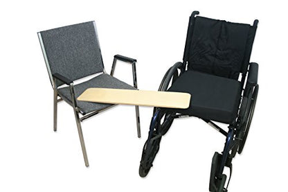 Rehabilitation Advantage 26 Inch Durable Birchwood Transfer Board - size: 3/8” Thick x 26” Long x 8” Wide