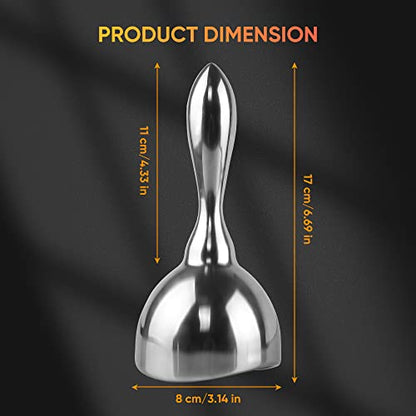 ONUEMP Stainless Steel Massage Cup - Ice Gua Sha Muscle Scraper Body Sculpting Cup, Maderoterapia Kit Colombiana for Lymphatic Drainage, Anti Cellulite, Deep Tissue - size: Cup