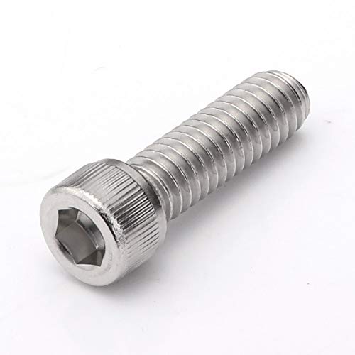 1/4-20 x 1/2", 5/8", 3/4", 7/8", 1" Socket Head Cap Screws, Stainless Steel 18-8 (304), Bright Finish, Fully Threaded, Allen Hex Drive, 50 PCS - size: 1/4-20 x 1/2", 5/8", 3/4", 7/8", 1" (50 PCS)