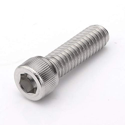 1/4-20 x 1/2", 5/8", 3/4", 7/8", 1" Socket Head Cap Screws, Stainless Steel 18-8 (304), Bright Finish, Fully Threaded, Allen Hex Drive, 50 PCS - size: 1/4-20 x 1/2", 5/8", 3/4", 7/8", 1" (50 PCS)