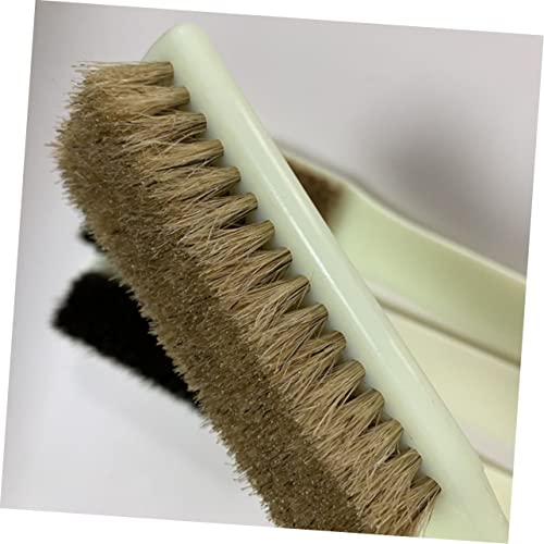2Pcs Bouldering Brush Sturdy Handle and Coarse Boar Hair Bristles for Rock Climbing and Chalk Cleaning Sturdy Stone Cleaning Tool for Climbing Sports