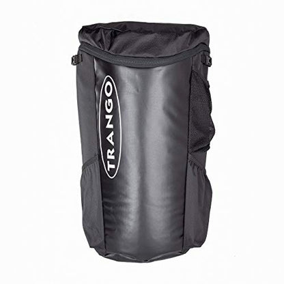 TRANGO Crag Pack 2.0-45L Climbing Backpack with Rope Bag Compartment, Mini Tarp, Shoe Pouch, Rock Climbing & Bouldering, Black - color: Black