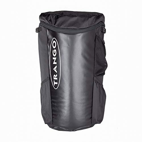 TRANGO Crag Pack 2.0-45L Climbing Backpack with Rope Bag Compartment, Mini Tarp, Shoe Pouch, Rock Climbing & Bouldering, Black - color: Black