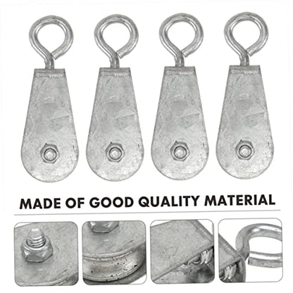 Weight Cable Pulley System Lifting Steel Pulley Roller Rope for Gym DIY Attachment
