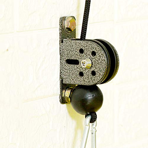Pulley System DIY Attachment, Mute Silent, Pull Down Home Gym Accessories (Pulley with Bearing)