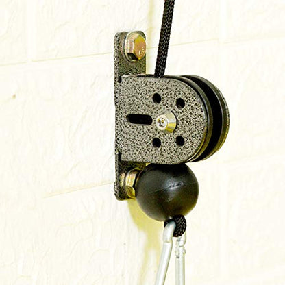 Pulley System DIY Attachment, Mute Silent, Pull Down Home Gym Accessories (Pulley with Bearing)