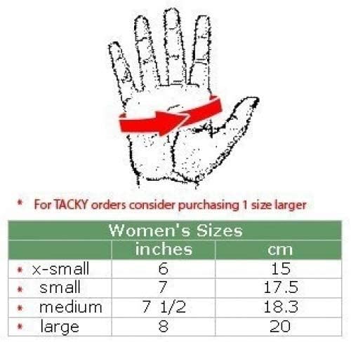 Mighty Grip Pole Dancing Gloves with Tack Strips for Gripping The Pole (1 Pair) - color: Black, size: X-Small