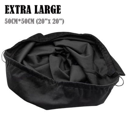 Motorcycle Helmet Bag Helmet Bag Welding Mask Hood Storage Large Storage Bag Velvet Cloth Packing Bag Black Velvet Pouch Bags with Drawstring for Riding Bicycle Sports Universal Tool Motorcycle - style: 1PCS