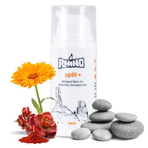 Rhino Skin Solutions Split+ Hyaluronic Acid Cream – Intensive Care for Severely Damaged Skin | Heal & Regenerate Cracked, Chapped Skin - (1oz) - size: 1 Fl Oz (Pack of 1)