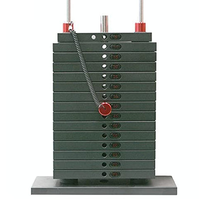 TreadLife Fitness Universal Weight Stack Pin for Commercial Gym or Home Gym | Heavy Duty Pin Insert | Health Club Grade Steel - style: Red