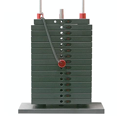 TreadLife Fitness Universal Weight Stack Pin for Commercial Gym or Home Gym | Heavy Duty Pin Insert | Health Club Grade Steel - style: Red