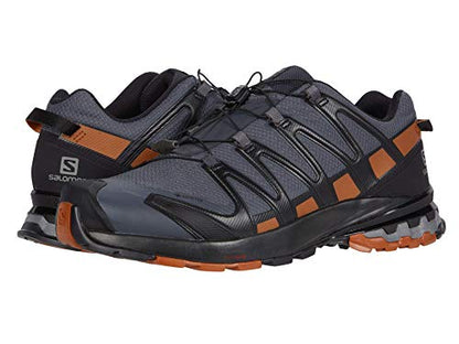 Salomon Mens Xa Pro 3D V9 Gore-tex® - color: Ebony/Caramel Cafe/Black, size: 14 Wide