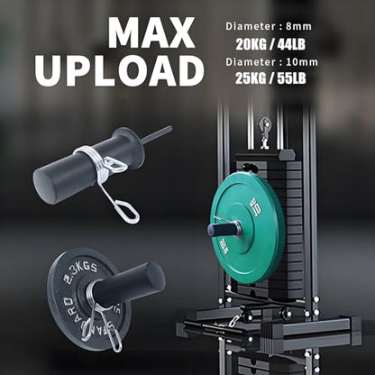 MARLANG Weight Stack Pin for Home Gym and Cable Machine, Weight Stack Extender Pin Weight Pins for Weight Stack Machine - size: ‎Dia:8mm Length:80mm