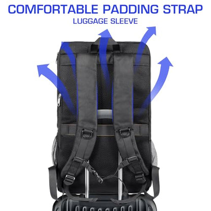 Gatycallaty Sneaker Bag Travel Shoes Duffel Bag Carry On Adjustable Compartment for Workout Travel Gym (Navy) - color: Navy