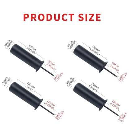 Fitness Needles Weight Stacking Pins Water Drop Pins Fitness Muscle Training Instruments Gympin Weight Needles Workout Gym Machines for Home Use (Dia:8mm Length: 80mm) - size: Dia:8mm Length: 80mm