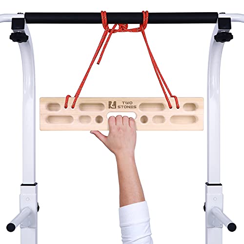 Two Stones Portable Hangboard | Rock Climbing Hangboard | Hang Board for Climbing | Rock Climbing Gifts for Rock Climbers for Climbers | Bouldering Gifts