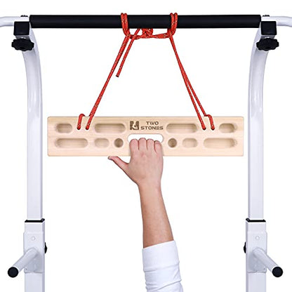 Two Stones Portable Hangboard | Rock Climbing Hangboard | Hang Board for Climbing | Rock Climbing Gifts for Rock Climbers for Climbers | Bouldering Gifts