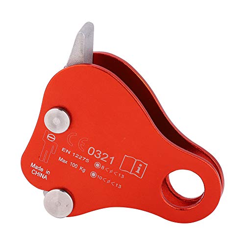High Altitude Climbing Rope Grab Metal Lock Equipment for Outdoor Mountaineering Rock Climbing