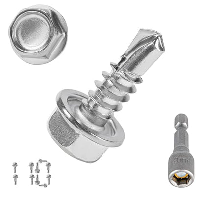Sheet Metal Screws，Hex #10x1/2‘’（110） | Metal Fastener - color: Hex #10x1/2‘’（110）