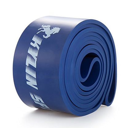 Resistance Band Assisted Pull Up Bands Training Yoga Pilates Elastic Loop Stretch for Cross Workout Gymnastics Power-Lifting - color: Blue