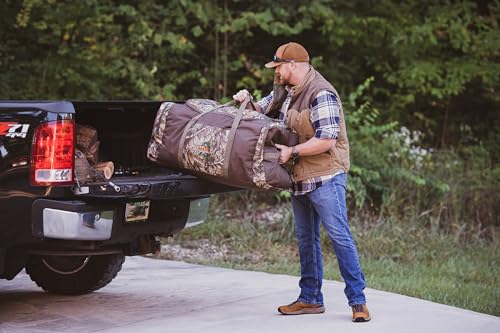 ALPS OutdoorZ High Caliber Duffel, Durable Camo Travel Overnight Bag - color: Realtree APX, size: Standard