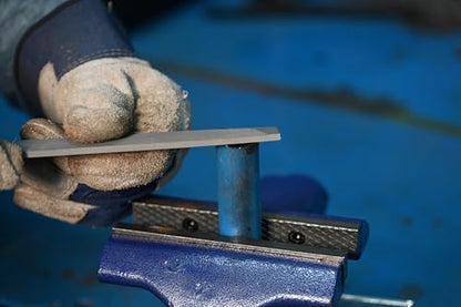 Century Drill & Tool 4053 Mill Bastard Hand File, 10" | Single cut, single-cut teeth, sharpening & smoothing, flat surface finishing, high carbon steel - size: 10-Inch
