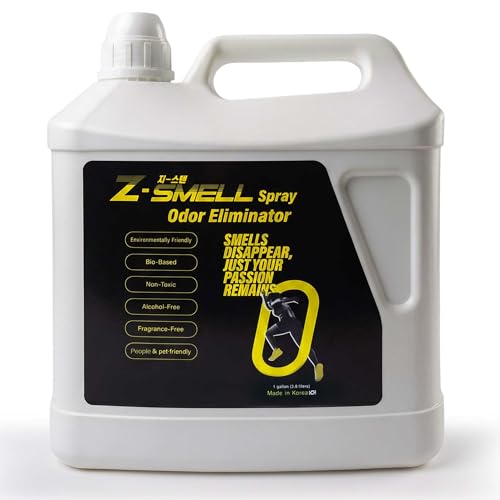 Z-Spray Odor Eliminator Spray – Bio-Based Enzyme Spray, Unscented & Made with No Harsh Chemicals – For Shoes, Pets, Gear, Car & Home – Safe for Kids & Animals – 4000mL - color: Odor Eliminator Refill - 4000ml
