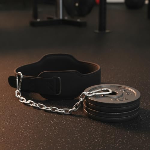 Strength Athletes Weighted Dip Belt with Iron Chain for Pull Ups and Dips, Heavy Duty Training Gear