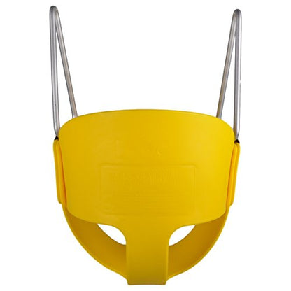 Swing Set Stuff Inc. Highback Full Bucket (Yellow) -Seat Only- with SSS Logo Sticker