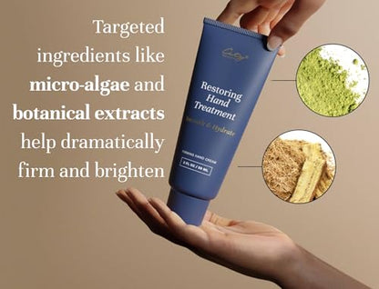 City Beauty Restoring Hand Treatment - Moisturizing Hand Cream - Dry Hand Relief - Solution for Wrinkled, Crepey Hands & Dark Spots - Wash-Resistant - Anti-Aging Cruelty-Free Skin Care