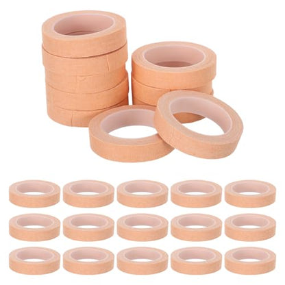 Finger Tape 30 Rolls 1cm X Skin Color Strong Adhesive Wrap for Basketball, Rock Climbing, and Athletic Hand Support