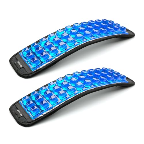 3D Gel Backpack Strap Pads, Universal Shoulder Strap Pad with Pressure Relief Comfort, Anti-Slip Detachable Detachable Breathable Cushion for Backpacks & Bags，2Pcs