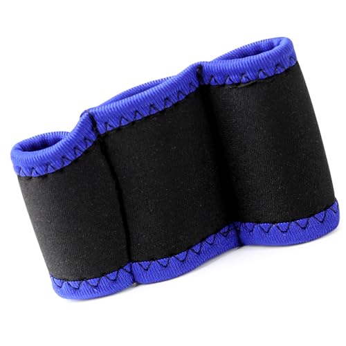 Finger Guards Protections Gear for Impacts Absorption During Highly Intensity Training for Basketball Climbing Training Fabric Finger Sleeves - color: Three fingers