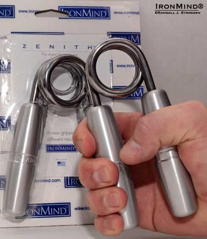 IronMind Fitness Grip Set - Zenith 4 Gripper & Expand-Your-Hand Bands | Hand, Wrist & Forearm Strength Trainer, For Rehab, Fitness, and Athletes