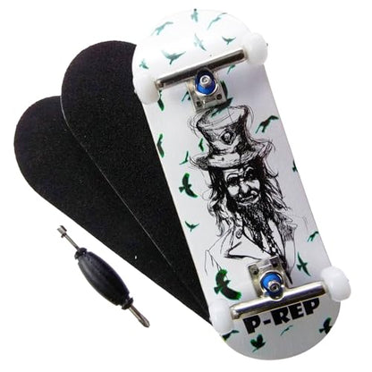 P-REP V2 Performance Complete Wooden Fingerboard 32mm - Unlucky - color: Unlucky