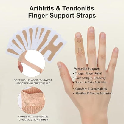 Finger Tape Elastic Finger Bandage Protective for Climbers Trail Runner and Fitness Enthusiasts
