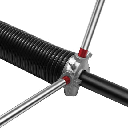 ZhenT Premium 2Pcs Winding Bars with Non-Slip Handle 1/2’’ in Diameter X 17.5’’ in Length,Used for Garage Door Torsion Spring
