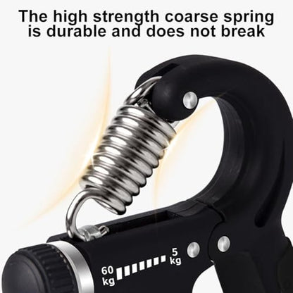 Grip Strength Trainer 396lbs/180kg,Digital Grip Strength Tester with LCD Display,Hand Dynamometer Grip Strength Trainer,Electronic Hand Grip Strength Tester,for Home School Use