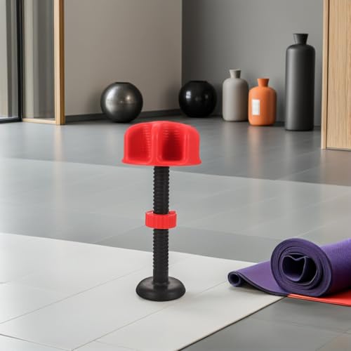 Adjustable Finger Gripper and Five- Strength Trainer Set for 2.5-4.2cm Plate Holes, Red Hand and Finger Extension Exerciser for Climbing and Arm Wrestling Strength Training