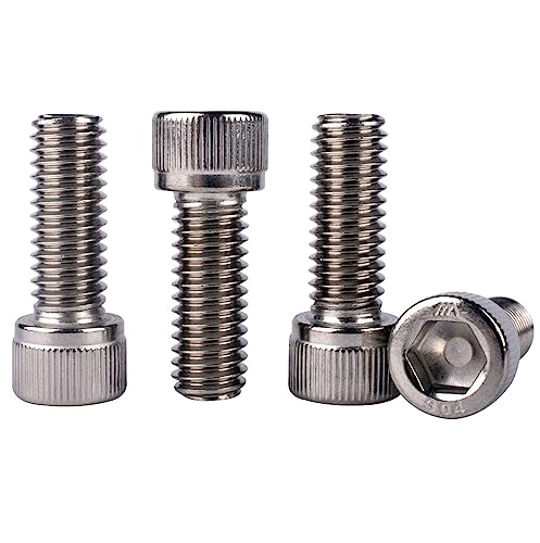5/16-18 x 1-1/4" Allen Hex Socket Head Screw Bolt, 304 Stainless Steel 18-8, UNC Machine Full Thread, Pack of 15 - size: 5/16-18 x 1-1/4" (15 PCS)