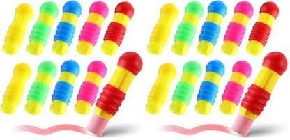 Outus 10 Pieces Railroad Chalk Holder Plastic Adjustable Chalk Clip for Teachers Students Back to School Office Classroom - size: 10 Count (Pack of 2)