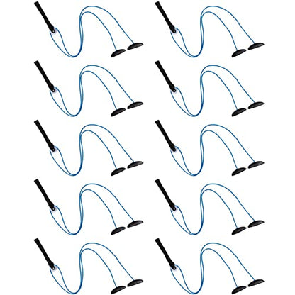 Shoulder Pulley Over The Door Physical Therapy System | Over-the-door exercise pulley designed for shoulder physical therapy exercises. - color: 10PCS-Blue
