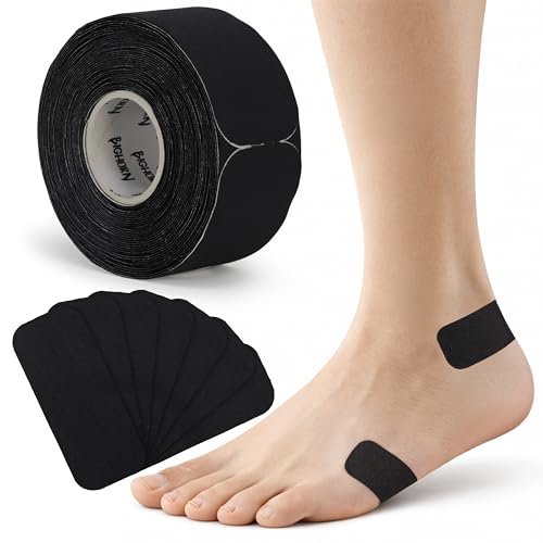 Bighorn Athletics Blister Prevention Tape, 67 Strips, 1-Pk, Black | Waterproof strips protect fingers & feet from blisters during golf, hiking & bowling. Flexible, skin-friendly & stays on. - color: Black, size: 1-Pack