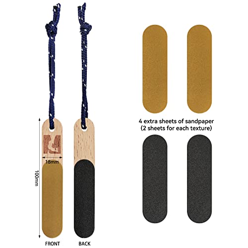 TWO STONES Double Sided Hand & Finger File
