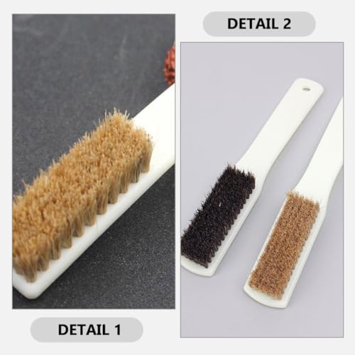 iplusmile 4pcs Rock Climbing Brush Stone Cleaning Tool Boar Hair for Chalk Removal for Sports Climbing and Bouldering and