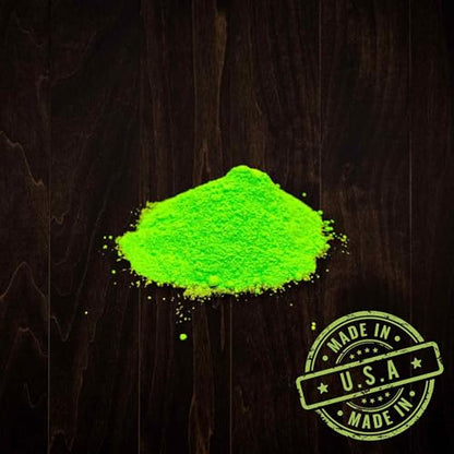 CE TOOLS Mean Green® Marking Chalk, Color GREEN, EXTREME VISIBILITY, MADE IN USA -10 oz (283.5g) For Chalkline, Hydrophobic, Construction Chalk. - color: MEAN GREEN