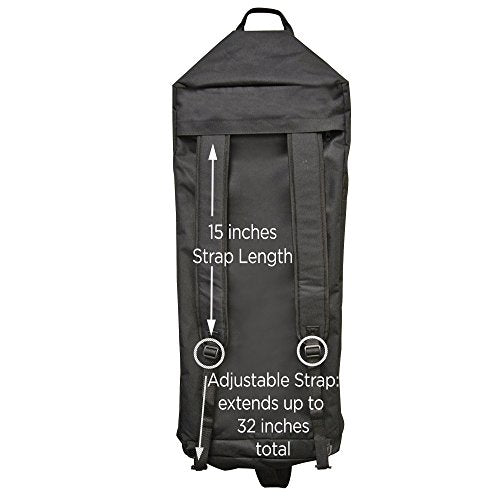 Dalix Extra Large Duffle Bag Outdoors Sports Duffel Bag (Turns Into Backpack)