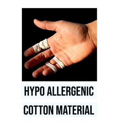 White Finger Tape BJJ/MMA/Climbers Athletic Jiu Jitsu Tape Sports Wrap - 1/3" (8mm) x 15YD - Judo, Martial Arts, Rock Climbing (2)