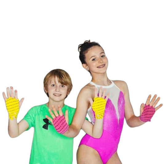 WOD&DONE 40 or 20 Strips of RipGuards Gymnastics Hand Protection Tape Grips Against Rips - no More Ripped Hands - Works for All Sports - color: Tan, size: 40 Strips (20 pairs), style: 2-Hole (Kids)